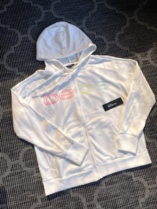 BEBE Sport CHAQUETA CON CAPUCHA CREMALLERA NEÓN LITES LOGOTIPO SUDADERA Mujer Talla 1X Nueva CON ETIQUETAS - Imagen 1 de 6