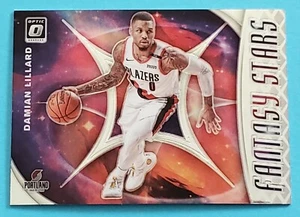 2019-20 Panini Donruss Optic Fantasy Stars Damian Lillard Trail Blazers #9 - Picture 1 of 2