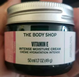 The Body Shop Vitamin E INTENSE MOISTURE CREAM 50ml/1.7oz. 72Hr Hydration W/HA - Picture 1 of 2