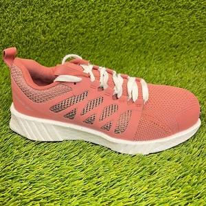 Zapatillas deportivas Reebok Fusion Flexweave para mujer talla 8W rosa con puntera compuesta - Imagen 1 de 11