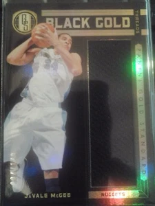 2011-12 Panini Gold Standard Black Gold JaVale McGee Jumbo Jersey 004/149 MINT - Picture 1 of 1
