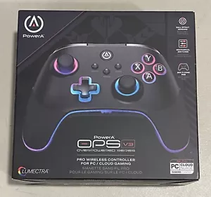 PowerA OPS v3 Pro Wireless Controller for PC & Cloud Gaming w/ Lumectra - Black - Picture 1 of 4