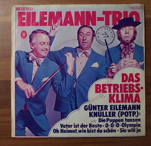 Single 7" Eilemann-Trio - Das Betriebsklima Die Puppen Tanzen 1974 electrola TOP - Foto 1 di 1