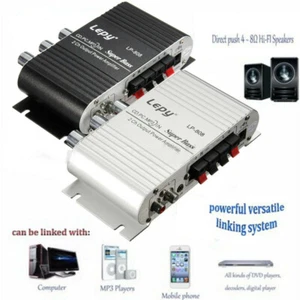 Lepy Car Power Amplifier HiFi Multimedia Digital Stereo Portable Natural Vocals - Picture 1 of 11