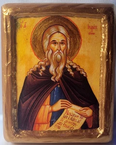 Saint Isaac The Syrian Αγιος Ισαακ ο Συρος Catholic & Easter Greek Orthodox Icon - Picture 1 of 10