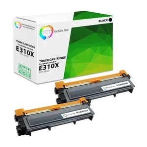 TCT 2PK Black 593-BBKD Laser Toner Cartridge For Dell E310dw E514dw E515dn E515 - Picture 1 of 6