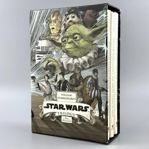 William Shakespeares Star Wars Trilogie Hardcover Box Set Ian Doscher mit Poster - Bild 1 von 20