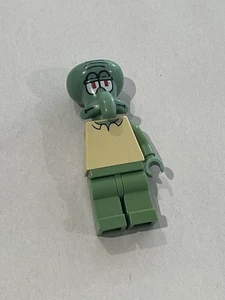 LEGO Minifigure - Squidward - Modified Head - bob020 - 3834 Missing Arm - Picture 1 of 4