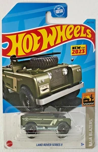 Hot Wheels 2023 Baja Blazers Series #10/10 Land Rover Series II #HKG65 1:64 - Picture 1 of 2