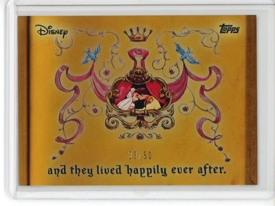2025 TOPPS WONDER DISNEY GOLD FOIL CINDERELLA'S 75TH ANNIVERSARY /50 #25 - Image 1 of 2