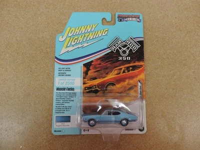 Johnny Lightning 1968 Oldsmobile Cutlass W31 1/64 肌肉汽车压铸 B14Z — 第 1/4 张图片