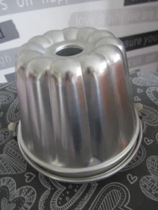 Puddingform mit Deckel Dr. Oetker zum Stürzen, Wasserbad, Aluminium, Gugelhupf - Bild 1 von 8