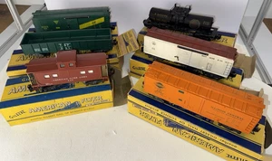 Lot (6) 1950/60's AMERICAN FLYER S Gauge Model Train Car Lot (6) All In Boxesl - Picture 1 of 8