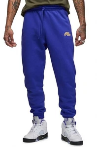 Jordan Flight MVP Fleecehose Herren, lila/gelb - Bild 1 von 6