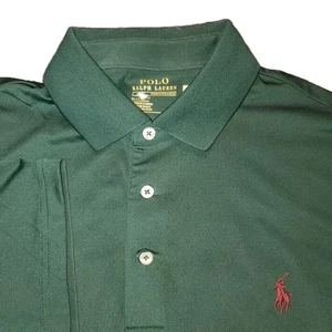 Polo Ralph Lauren Performanc Poloshirt Herren M175/96A Classic Fit Grün S/S - Bild 1 von 8