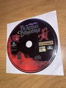 Blazing Dragons (Sony PlayStation 1 PS1, 1996) Nur Disc Getestet Versand am nächsten Tag!! - Bild 1 von 2