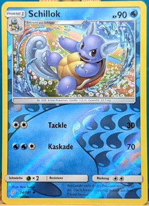 POKEMON - Teams son Trumpf - Schillok - 24/181 - REVERSE HOLO - alemán - Imagen 1 de 1