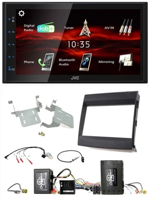 JVC USB Bluetooth Lenkrad DAB 2DIN Autoradio für Porsche Cayenne Soundsystem Inf - Bild 1 von 4