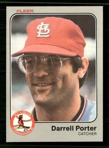 Fleer #18 Darrell Porter 1983 - Imagen 1 de 2