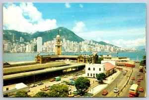 Kowloon Canton Railway Terminal With The Grand View Hong Kong 4x6 Postcard - Picture 1 of 3