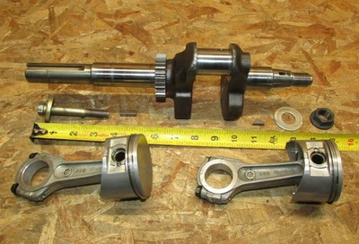 CIGÜEÑAL JOHN DEERE LX279 con varilla de pistón motor Kawasaki AM132006 FD501V Foto 1 de 4