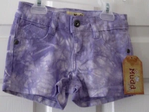NWT TODDLER GIRLS CHALET PURPLE TIE DYE MUDD SHORTS SIZE 5 $30 - Picture 1 of 2