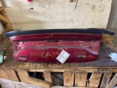 OEM RED Trunk/decklid/hatch/tailgate DODGE CHARGER 15 16 17 18 19 20 21 22 23 Foto 1 de 4