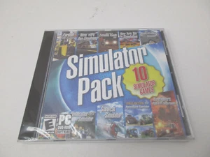 Simulator Pack 10 Games PC UIG Brand New Free Shipping ESRB - Picture 1 of 2