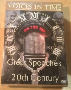 Voices In Time: Great Speeches Of The 20th Century *6 x DVD Set* NEW & SEALED - Bild 1 von 3