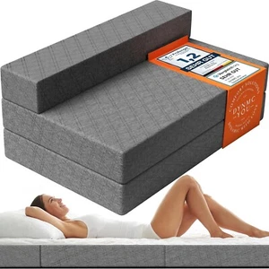DYNMC you Schlafsofa 140x200x20 cm - Klappbar, H3 Härte, Oeko-TEX, Gästebett - Bild 1 von 10