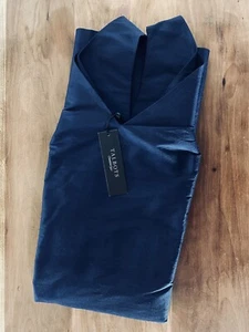 Talbots Woman's 100% Silk Navy Blue Dress Lined Size 12 Petites Sleeveless NWT - Picture 1 of 12