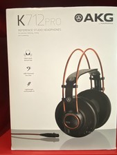 AKG K712 PRO Reference Studio Headphones - Black & Orange - Extras Included