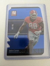 2023 Donruss Elite Jalen Carter 38/99 Die Cut Blue RC Rookie Aspirations #44