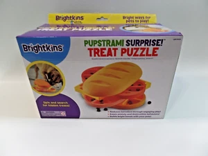 New Brightkins Pupstrami Surprise! Interactive Dog Treat Puzzle Reduces Boredom - Picture 1 of 2