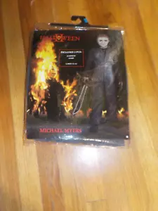 Michael Myers Halloween 2 Costume Large Child 12-14 Jumpsuit and Mask - Picture 1 of 2