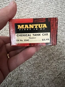 MANTOVA HOOKER TANK CAR 324C d'epoca - assemblata in scatola originale  - Foto 1 di 7