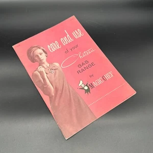 Libretto manuale uso cura gamma gas Magic Chef Chateau vintage anni 60 MCM libro rosa - Foto 1 di 10