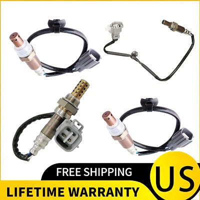 Sensor de oxígeno 4 piezas para Lexus RX400H 3,3 L Toyota Highlander 3,3 L 2006 2007 Foto 1 de 4