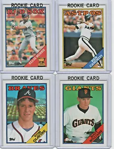 1988 Topps Baseball Complete Set 1-792 (Tom Glavine Rookie) - Bild 1 von 4
