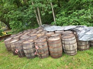 Rustic Wine Whiskey Rum Oak barrels