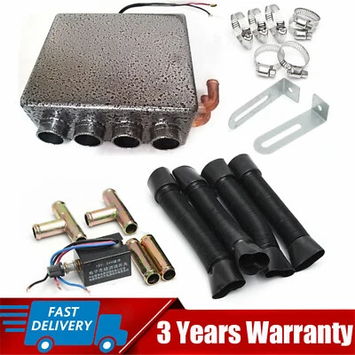 SENDERPICK Universal Under Dash Heater 12V Heat Defroster w/ Speed Switch Car Truck 4 Ports