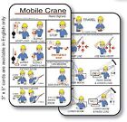 Mobile Crane Hand Signals (3x5Pocket Cards)