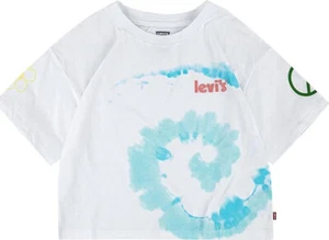 ♥ Levis ♥  Mädchen cropped T-Shirt angel blue Gr.128-164 ♥ - Bild 1 von 3