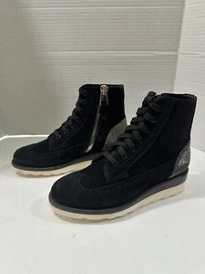  THE OFFICE OF ANGELA SCOTT Mr. Harrison Stiefel schwarz metallic Größe 35 - Bild 1 von 10