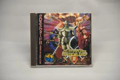 Crossed Swords 2 NeoGeo CD NCD Used Japan Boxed Tested Working Rare RolePlaying - Image 1 of 4