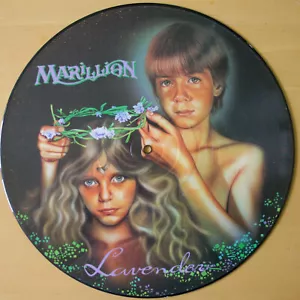 NM/NM MARILLION LAVENDER BLUE / FREAKS 12" VINYL PIC PICTURE DISC - Picture 1 of 2