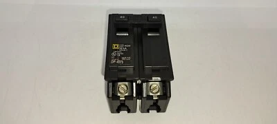 SQUARE D HOM240 40 Amp 2 Pole 120/240V Plug In Circuit Breaker NEW - Image 1 of 4