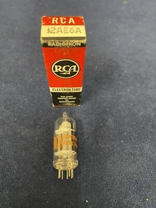 NOS RCA Radiotron 12AE6A Electron Tubes BRAND NEW OLD STOCK! NEVER USED! - Picture 1 of 11