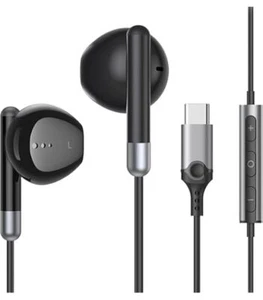 PH26 Ⓡ Écouteurs Filaires USB-C avec Micro et Contrôle du Volume - Photo 1 sur 2