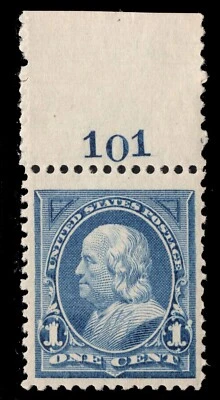 MOMEN: US STAMPS #247 MINT OG NH WEISS GRADED CERT VF/XF-85J LOT #84031 - Image 1 of 3